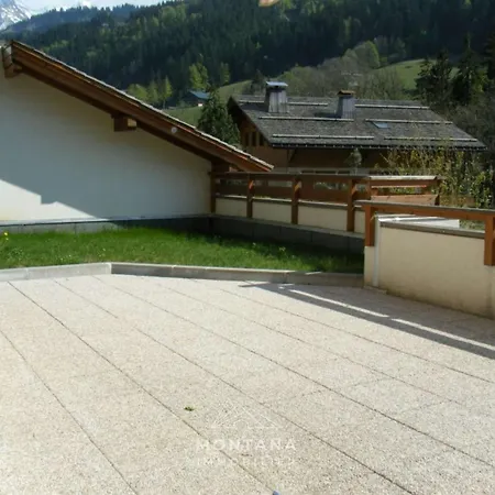 Spacieux 4 Pieces Pour 6-8 Personnes Avec Terrasse Au Grand-bornand - Fr-1-458-239 * ル・グラン・ボルナン